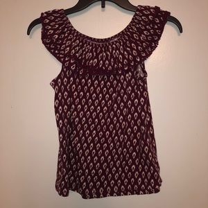 EUC Maroon Old Navy shirt